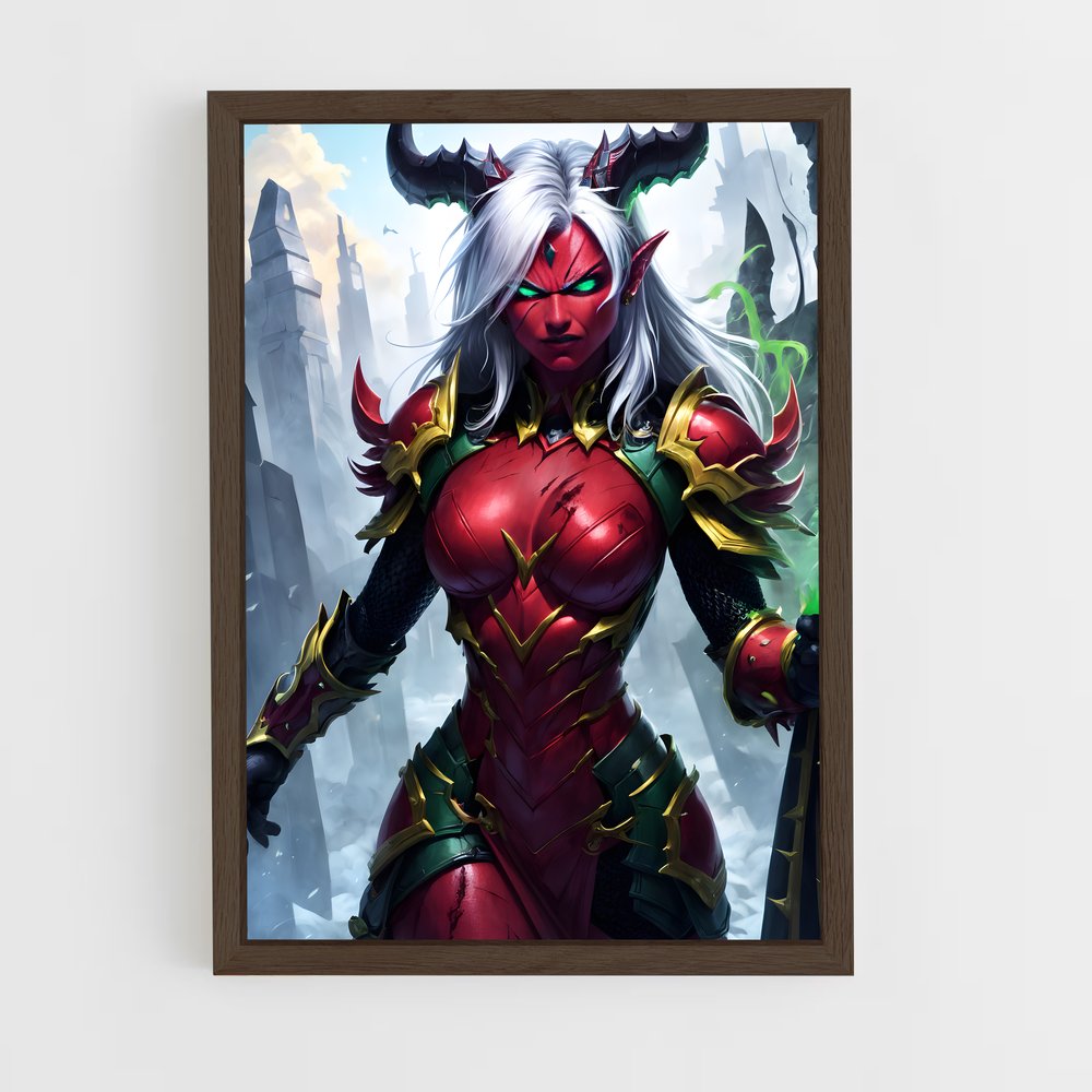 Poster Ragnaros Guerrière – affiche World of Warcraft (vue 5)