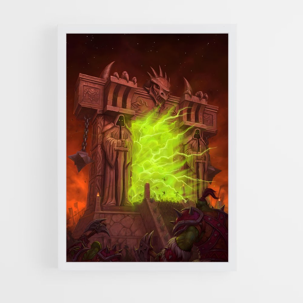 Poster Ragnaros le Destructeur – affiche World of Warcraft (vue 3)