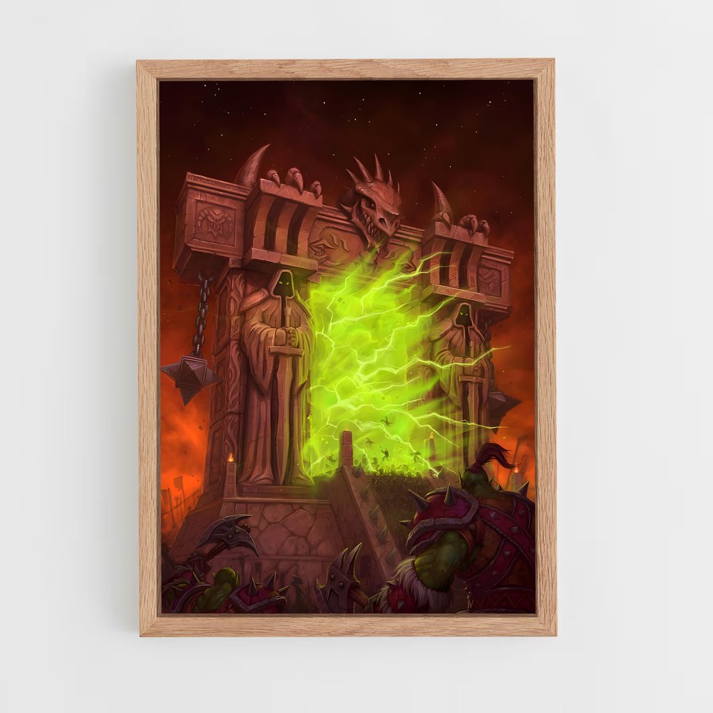 Poster Ragnaros le Destructeur – affiche World of Warcraft (vue 4)
