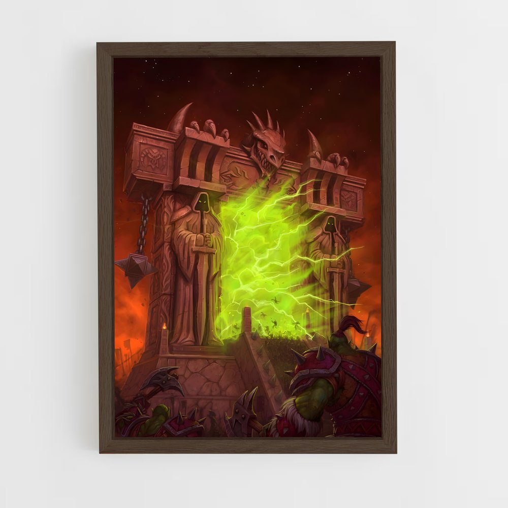 Poster Ragnaros le Destructeur – affiche World of Warcraft (vue 5)