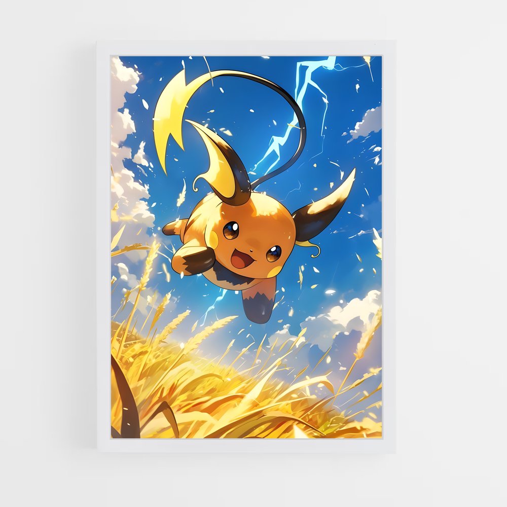 Poster Éclair d'Énergie – affiche Pokemon (vue 3)