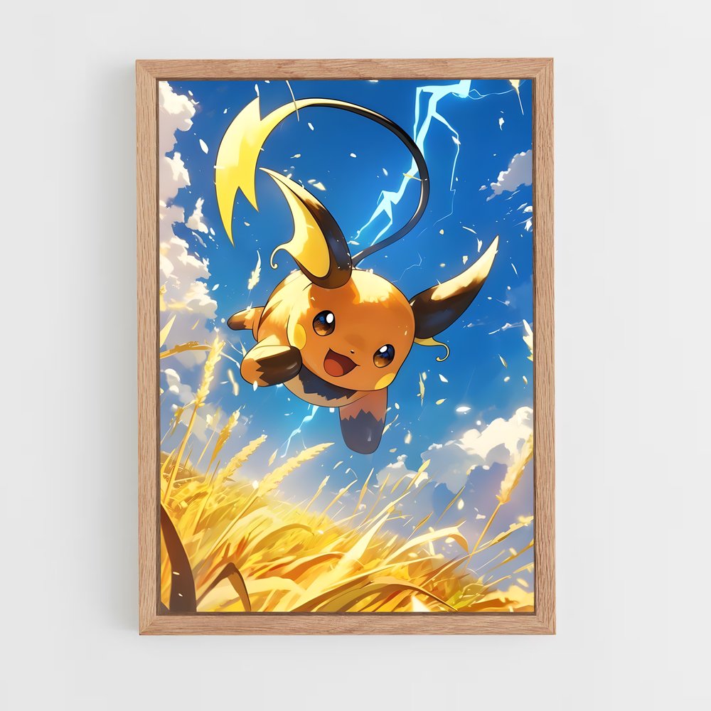 Poster Éclair d'Énergie – affiche Pokemon (vue 4)