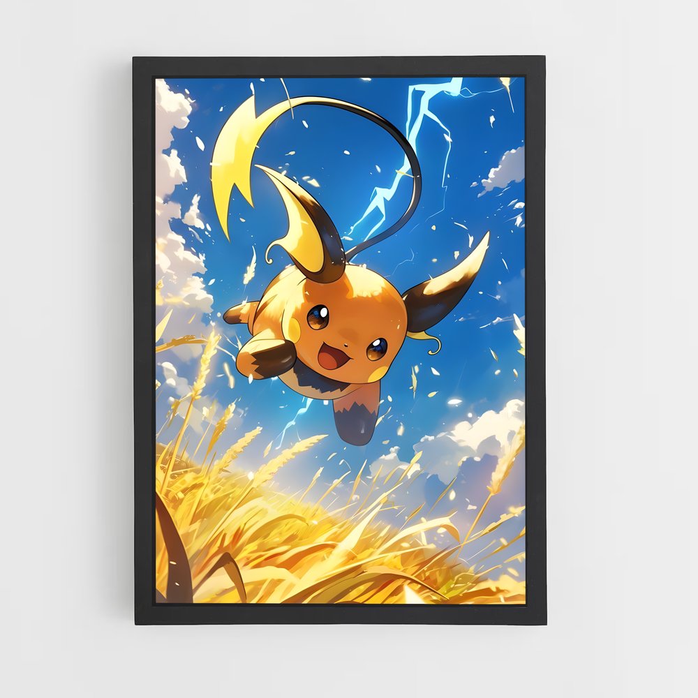 Poster Éclair d'Énergie – affiche Pokemon (vue 2)