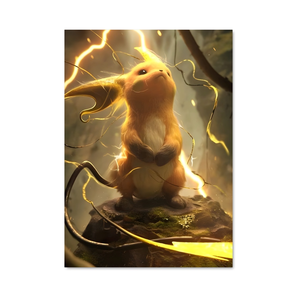 Poster Éclair de Lapin – affiche Pokemon
