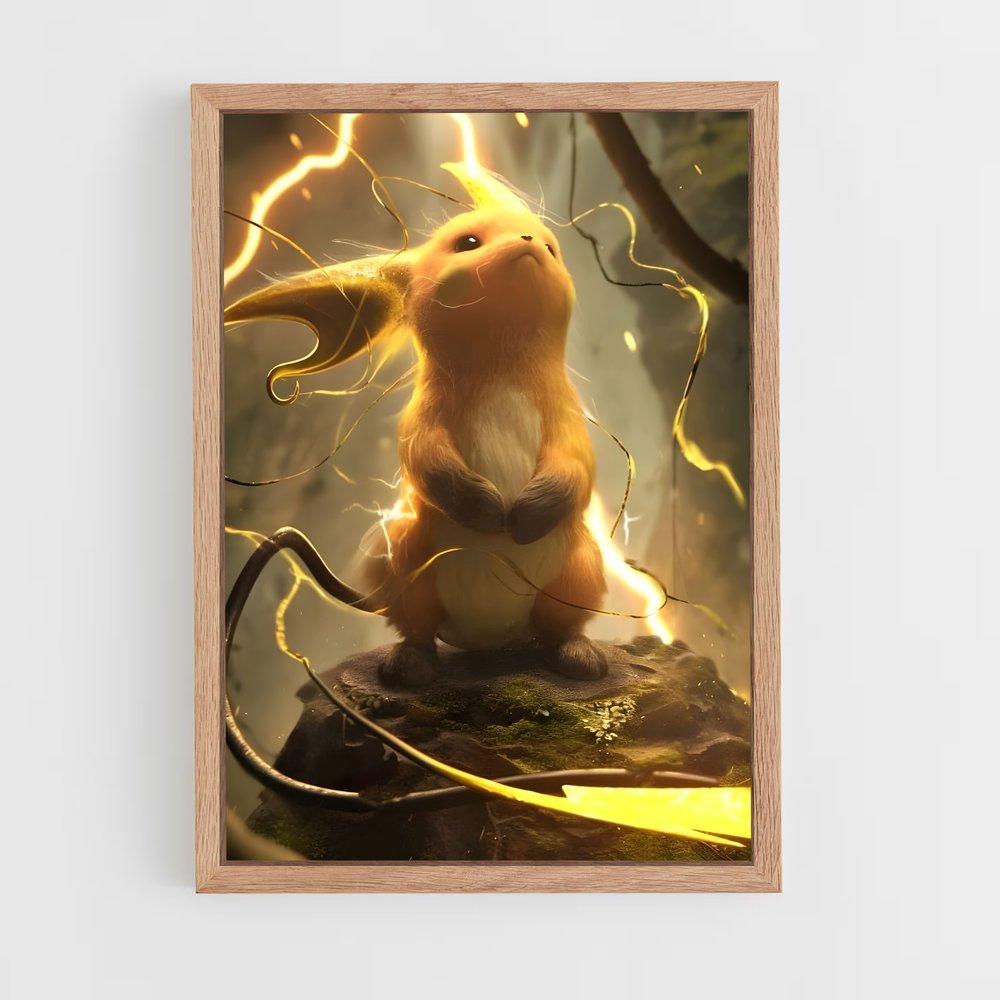 Poster Éclair de Lapin – affiche Pokemon (vue 4)