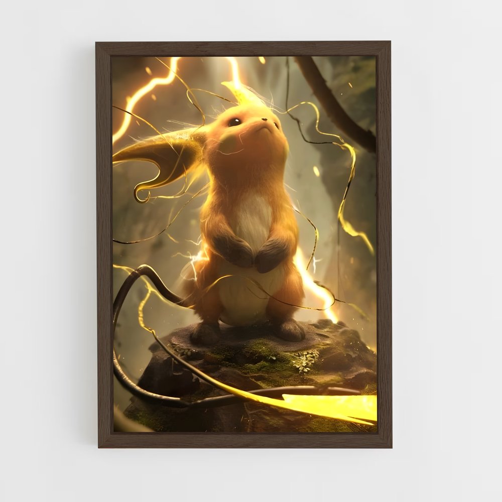 Poster Éclair de Lapin – affiche Pokemon (vue 5)