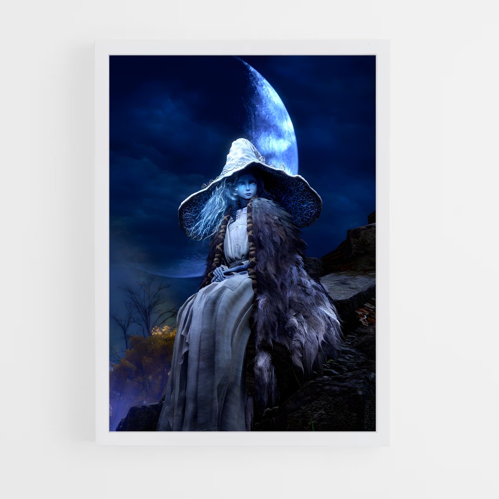 Poster Sorcière des Rêves – affiche Elden Ring (vue 3)