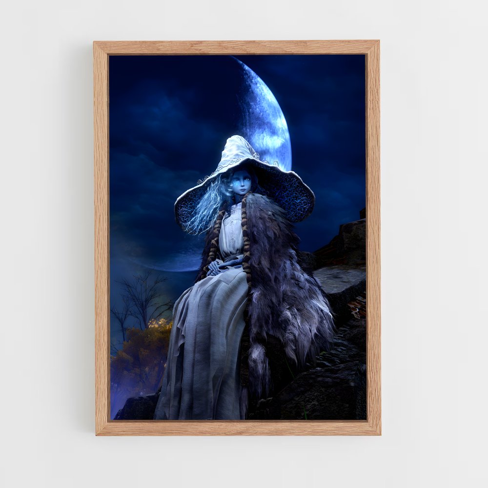 Poster Sorcière des Rêves – affiche Elden Ring (vue 4)