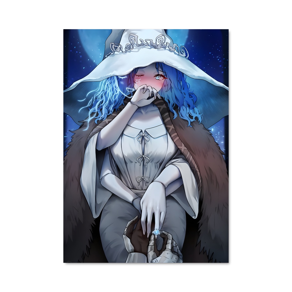 Poster Sorcière Azur