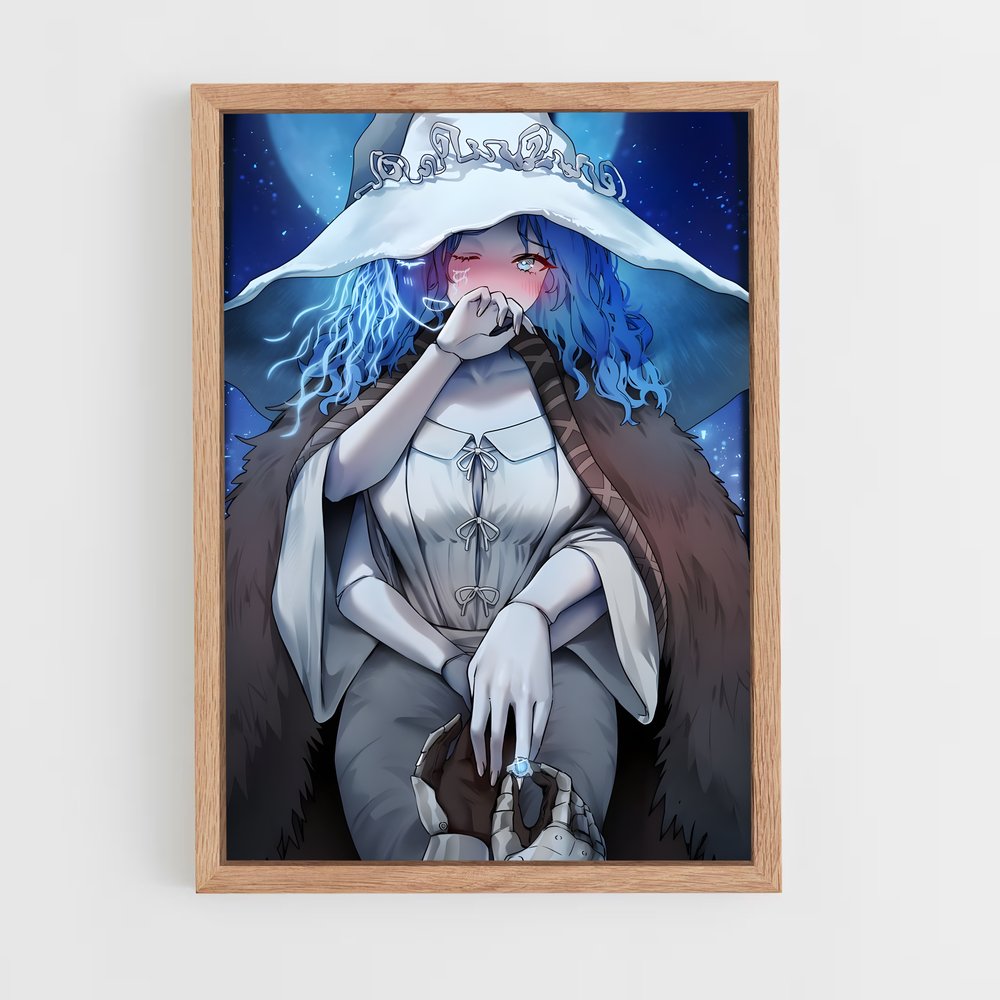 Poster Sorcière Azur – affiche Elden Ring (vue 4)