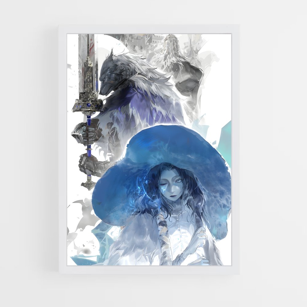Poster La Gardienne du Temps – affiche Elden Ring (vue 3)