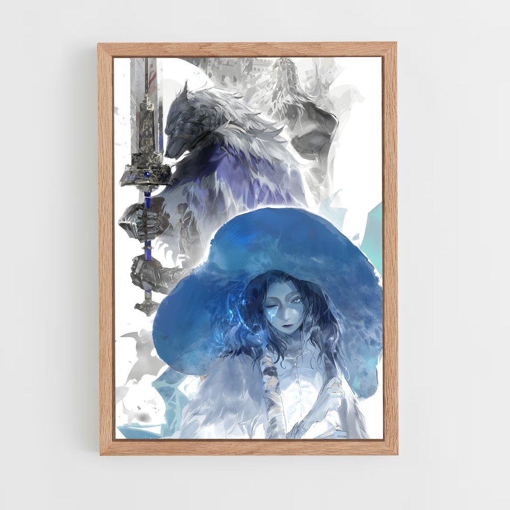 Poster La Gardienne du Temps – affiche Elden Ring (vue 4)