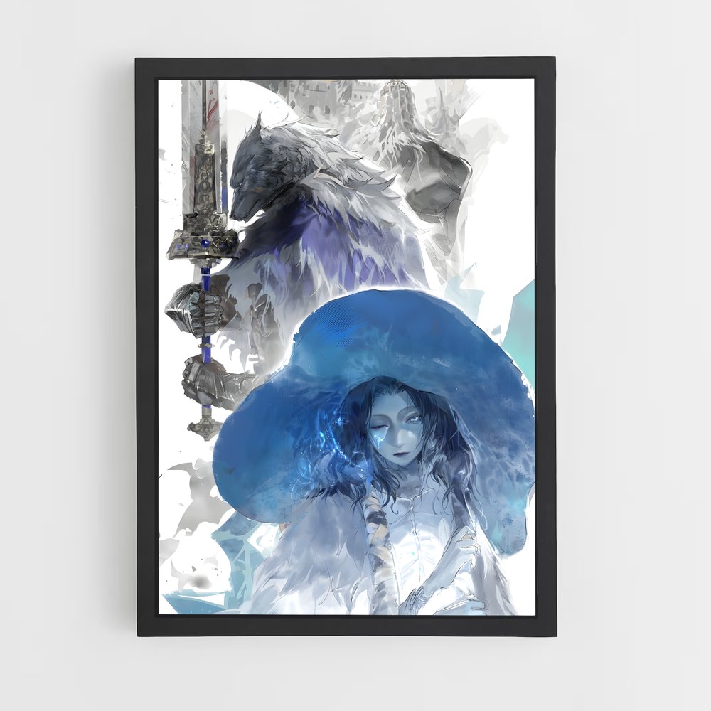 Poster La Gardienne du Temps – affiche Elden Ring (vue 2)