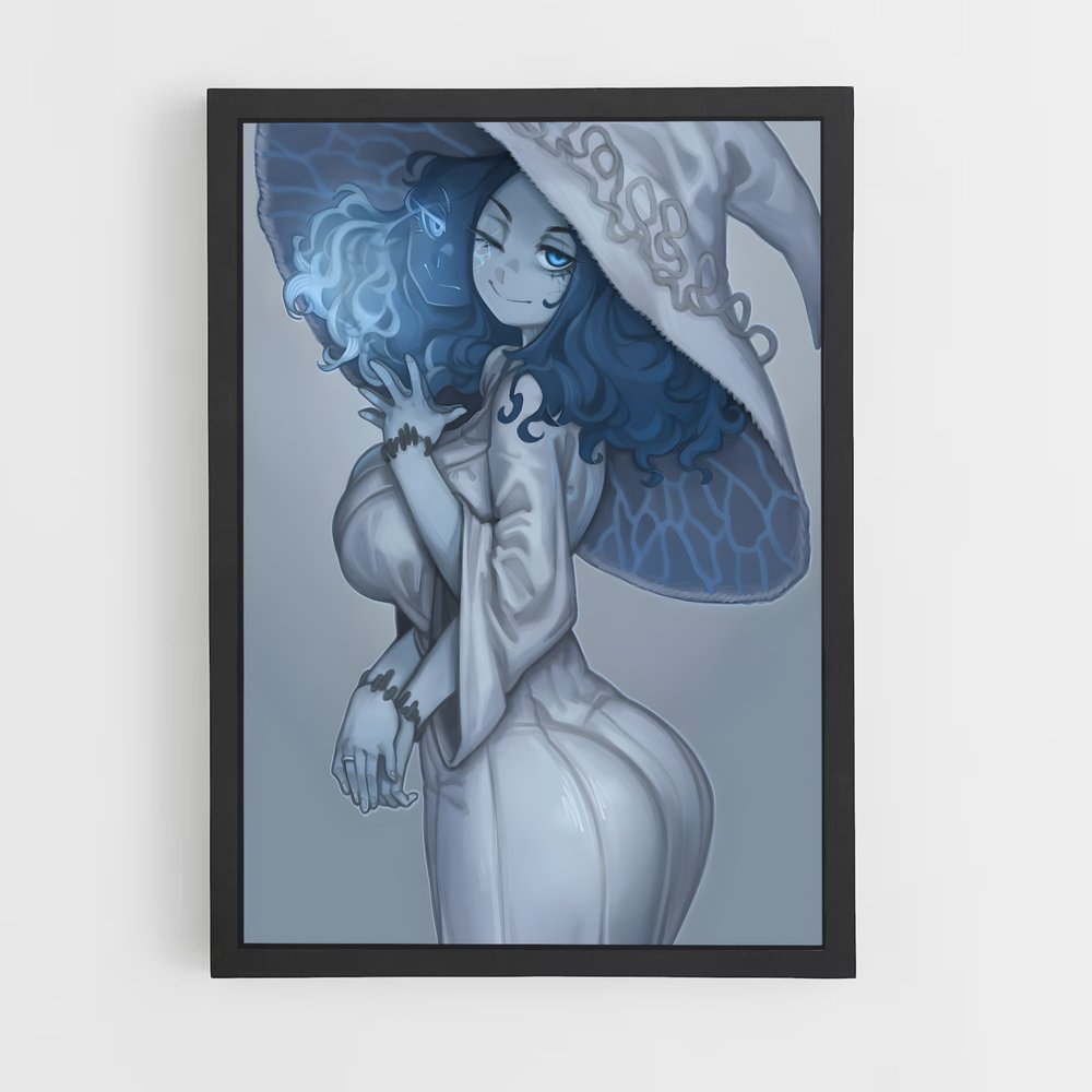 Poster La Dama au Chapeau – affiche Elden Ring (vue 2)