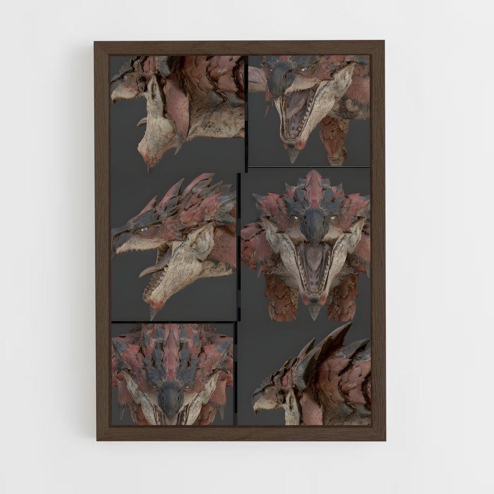 Poster Dragon's Roar – affiche Monster Hunter (vue 5)