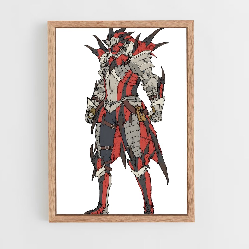 Poster Rathalos: Le Gardien des Cieux – affiche Monster Hunter (vue 4)
