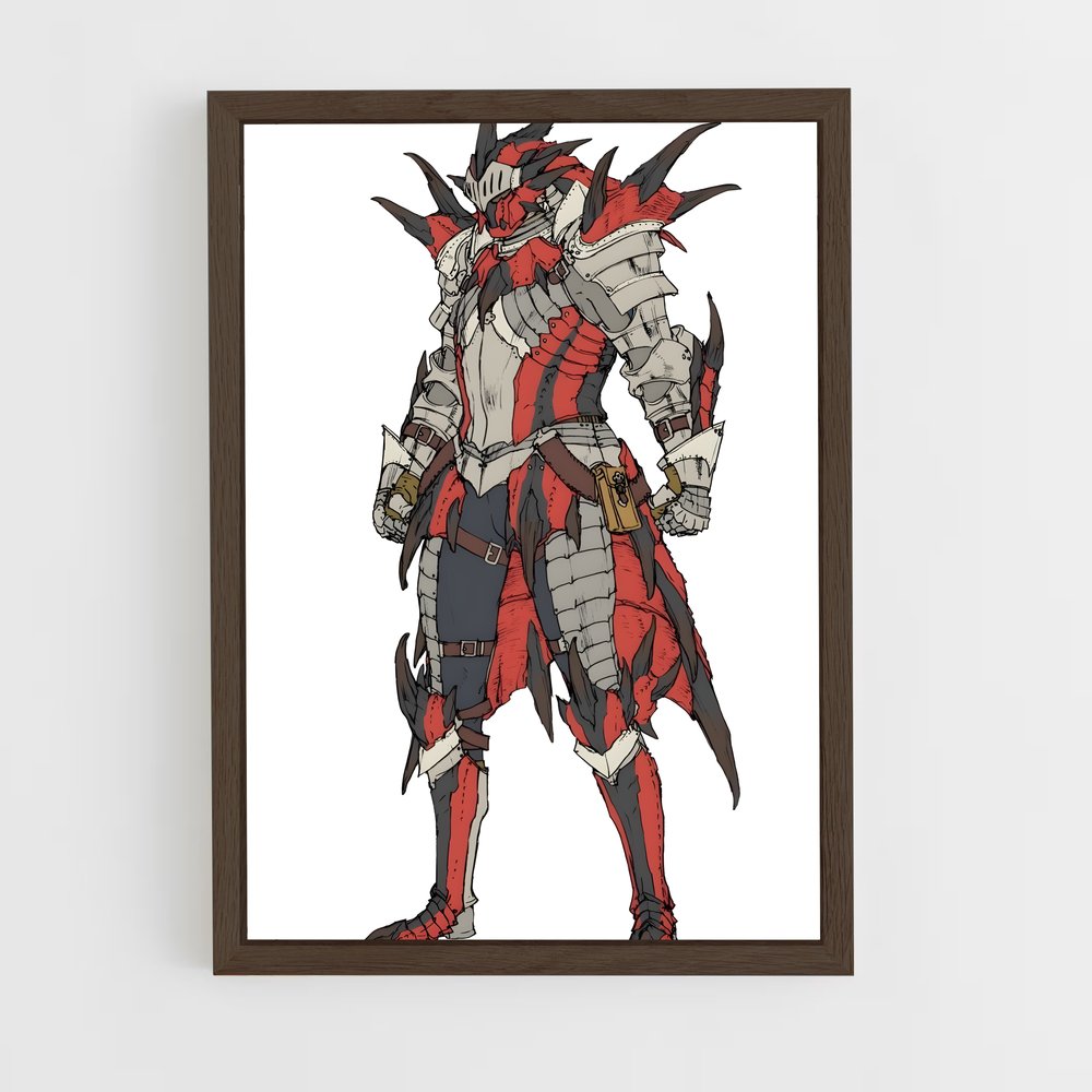 Poster Rathalos: Le Gardien des Cieux – affiche Monster Hunter (vue 5)