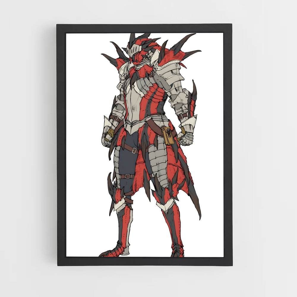 Poster Rathalos: Le Gardien des Cieux – affiche Monster Hunter (vue 2)
