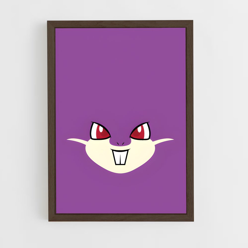 Poster Rattata Mania – affiche Pokemon (vue 5)