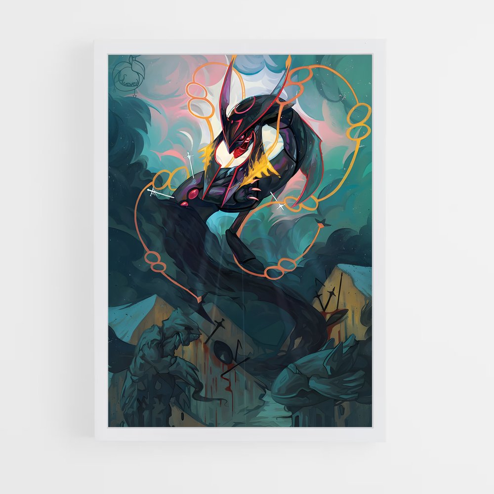 Poster L'Orbe du Démon – affiche Pokemon (vue 3)