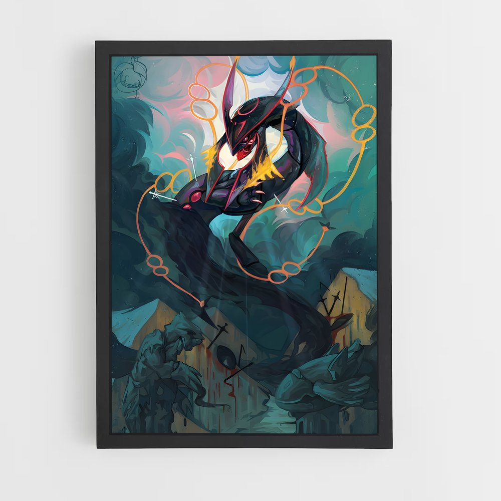 Poster L'Orbe du Démon – affiche Pokemon (vue 2)