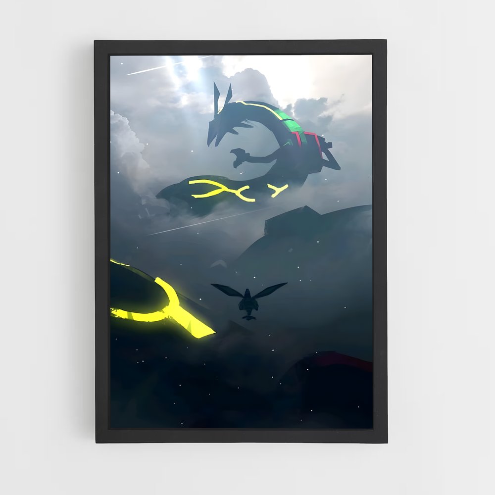 Poster Les Gardiens des Profondeurs – affiche Pokemon (vue 2)