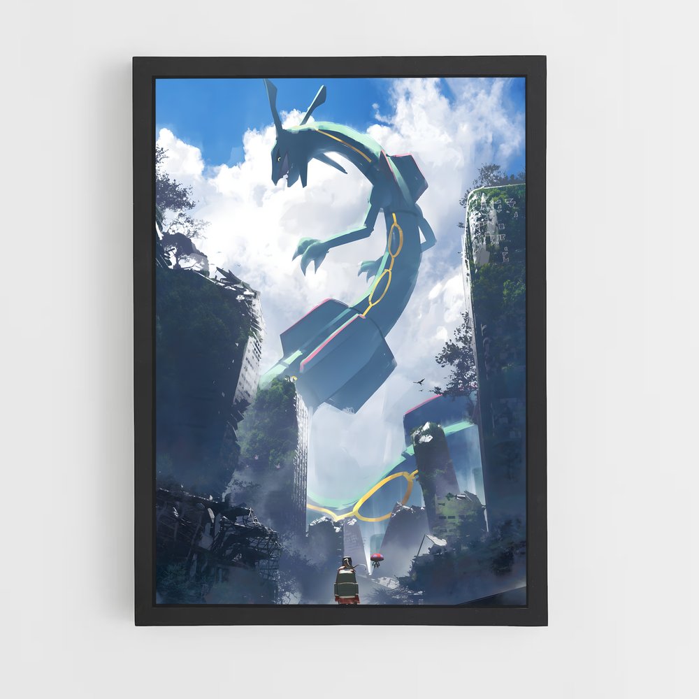 Poster Vol Majestueux – affiche Pokemon (vue 2)