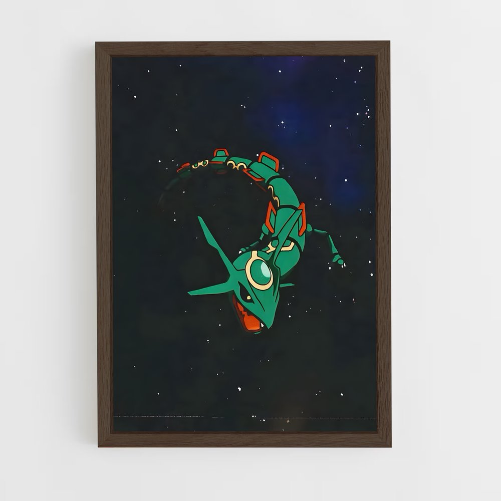 Poster Skyward Rayquaza – affiche Pokemon (vue 5)