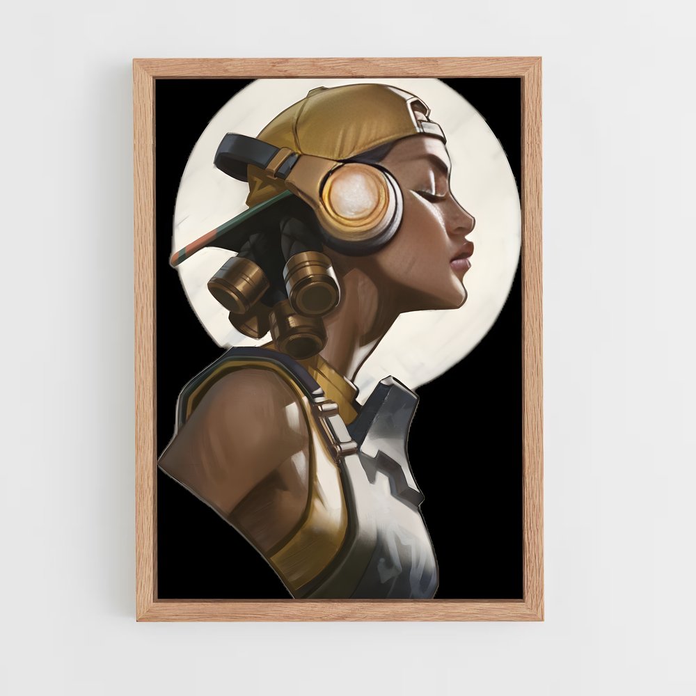 Poster Lunaire Vibes – affiche Valorant (vue 4)