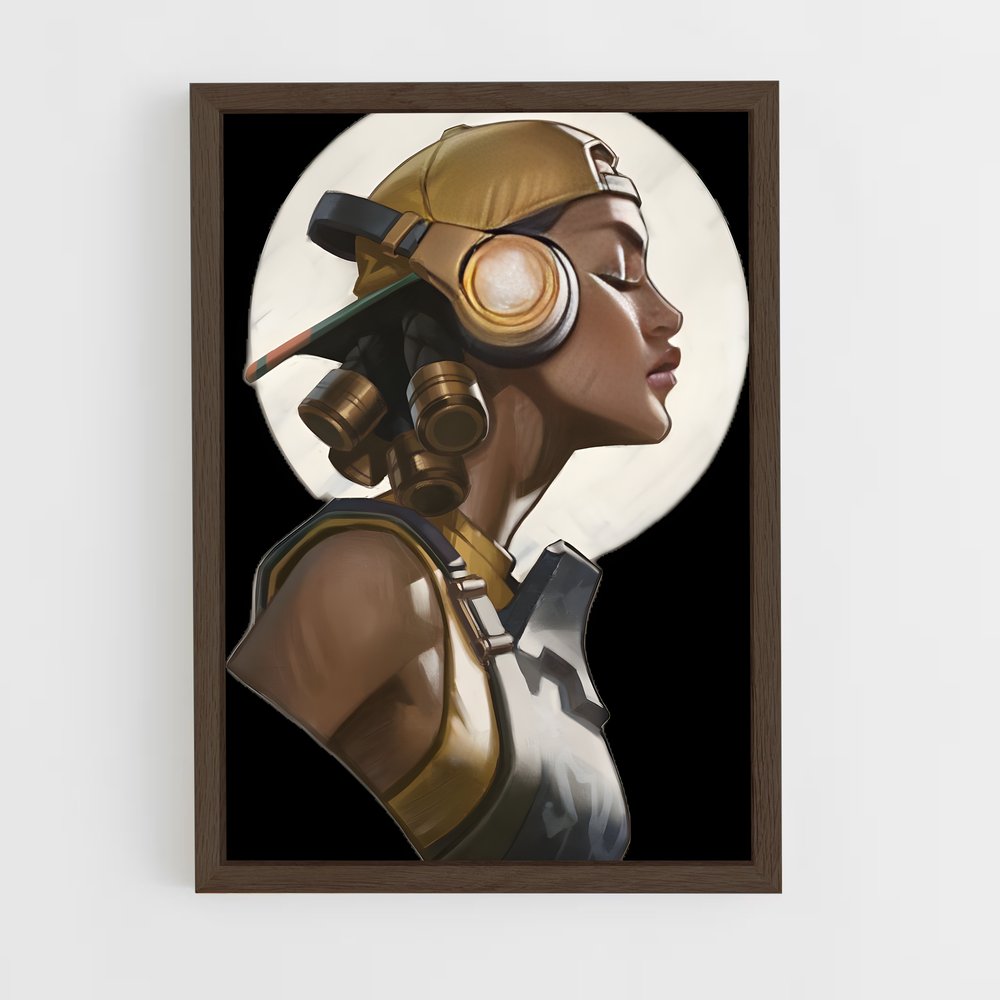 Poster Lunaire Vibes – affiche Valorant (vue 5)