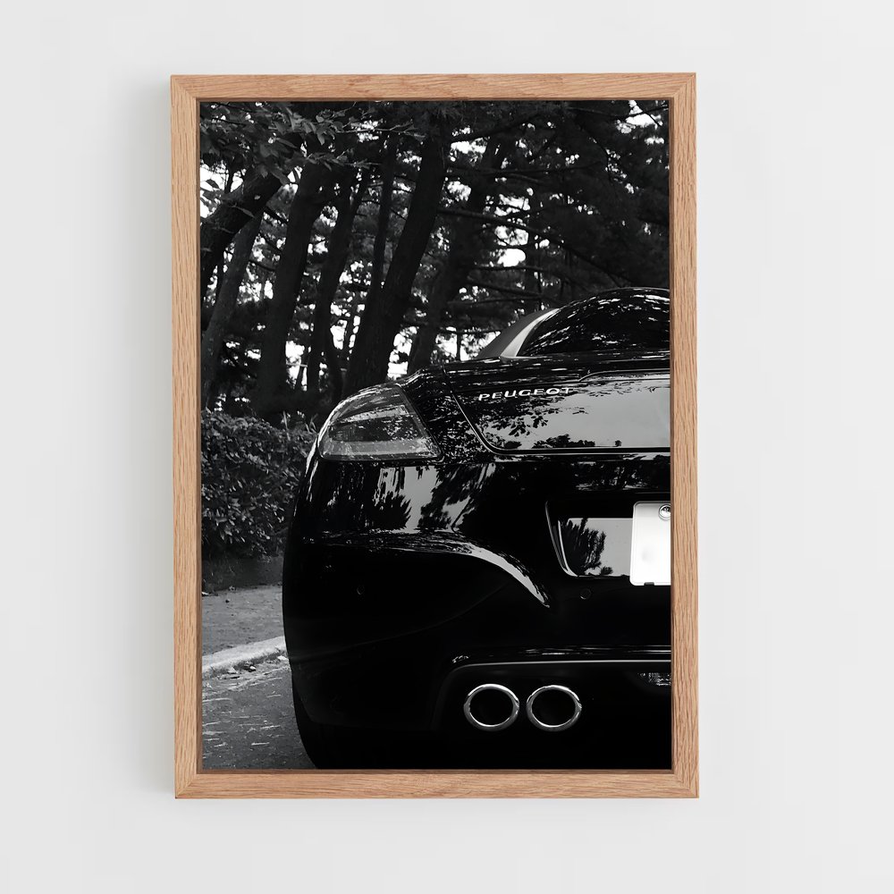 Poster splendide Rcz – affiche Peugeot (vue 4)