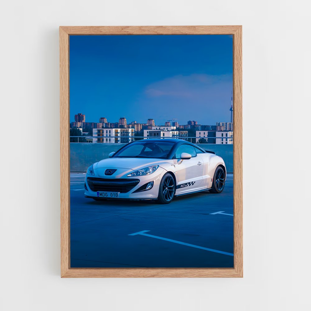 Poster Rcz splendide – affiche Peugeot (vue 4)