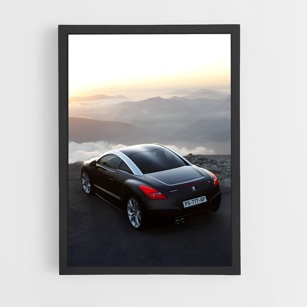 Poster magnifique Rcz – affiche Peugeot (vue 2)