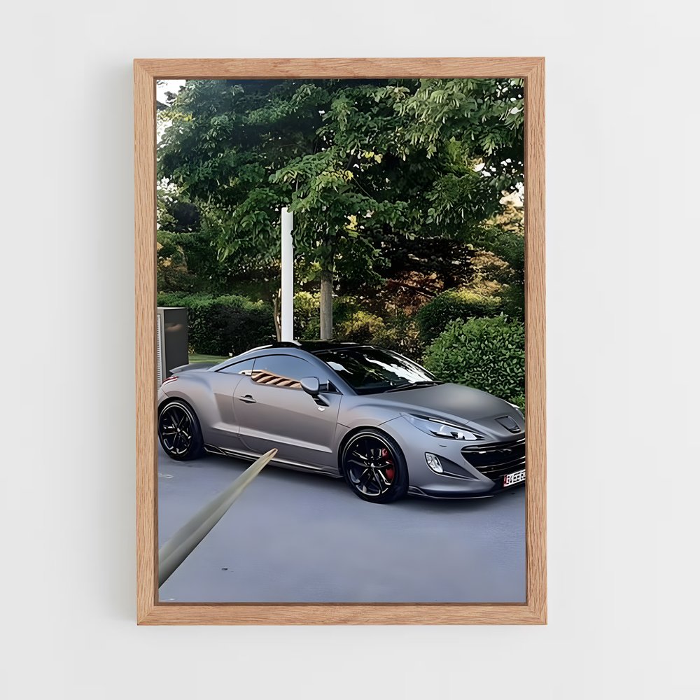 Poster Éclatant Rcz – affiche Peugeot (vue 4)