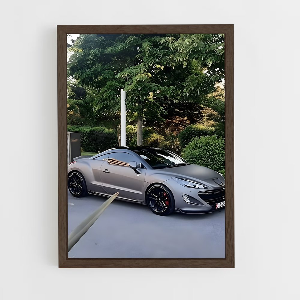 Poster Éclatant Rcz – affiche Peugeot (vue 5)