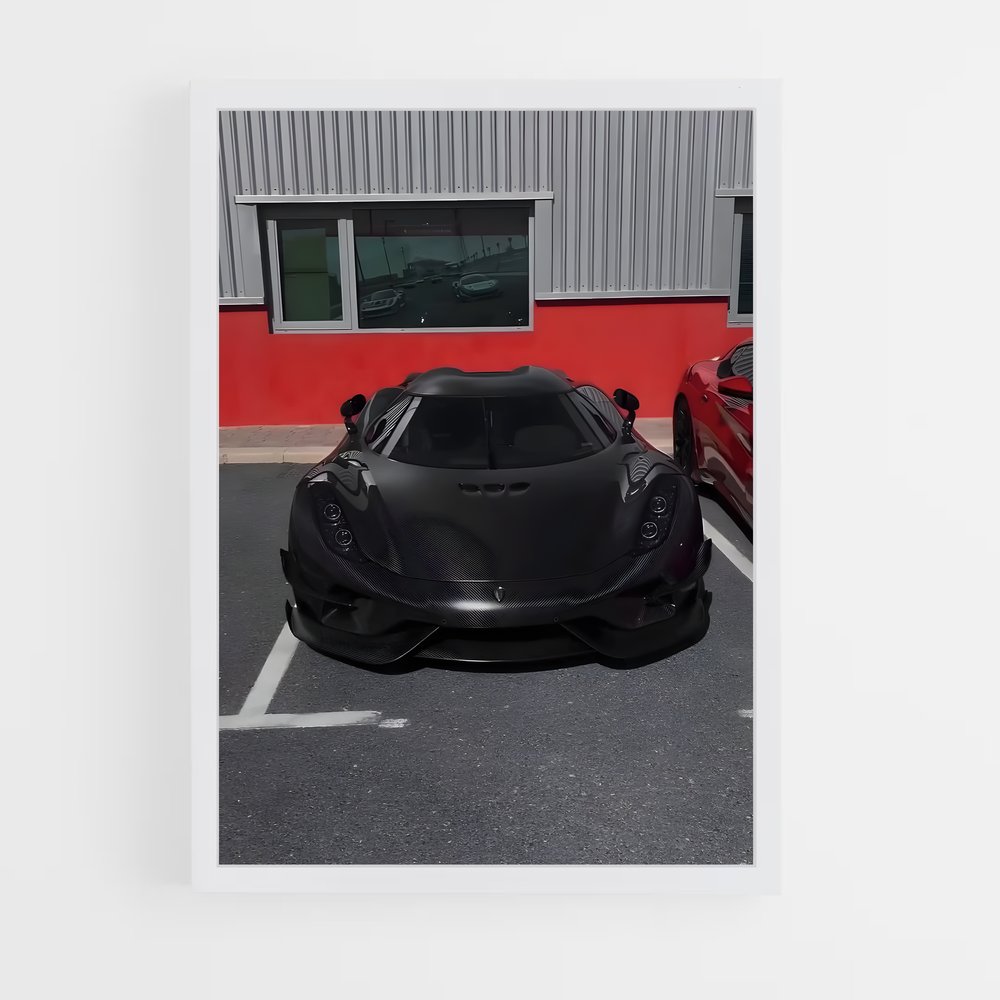 Poster Duo de Vitesse – affiche Koenigsegg (vue 3)