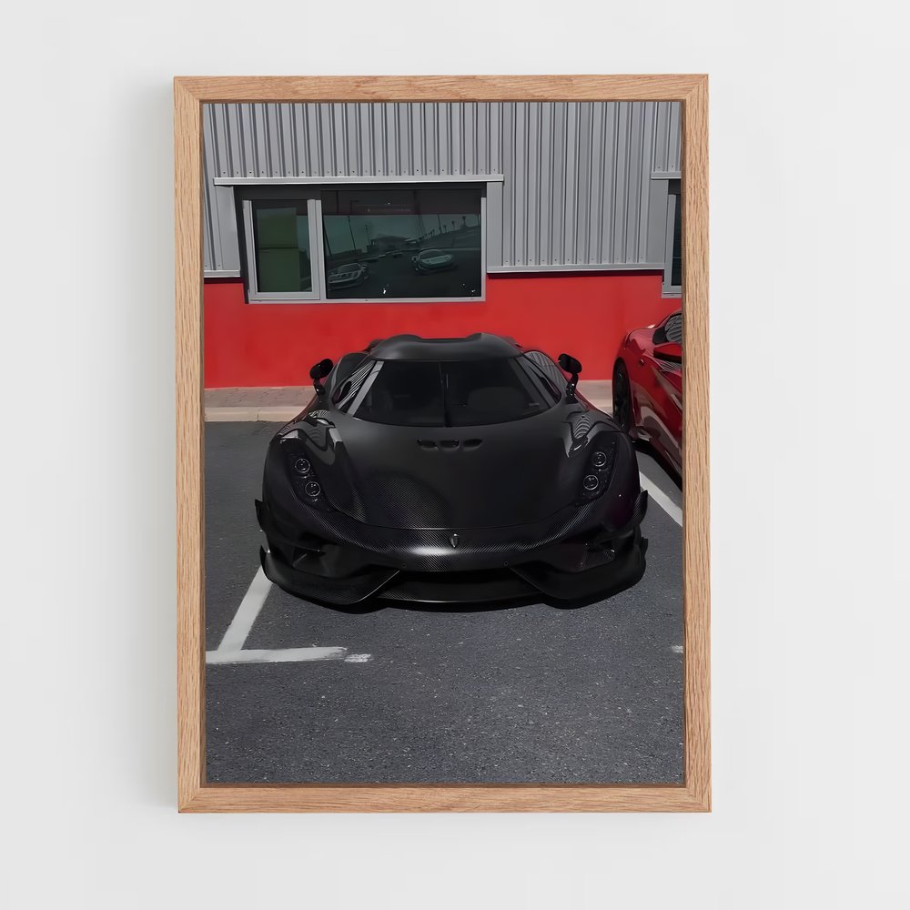 Poster Duo de Vitesse – affiche Koenigsegg (vue 4)