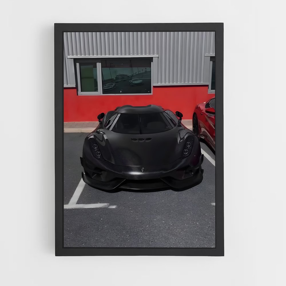 Poster Duo de Vitesse – affiche Koenigsegg (vue 2)