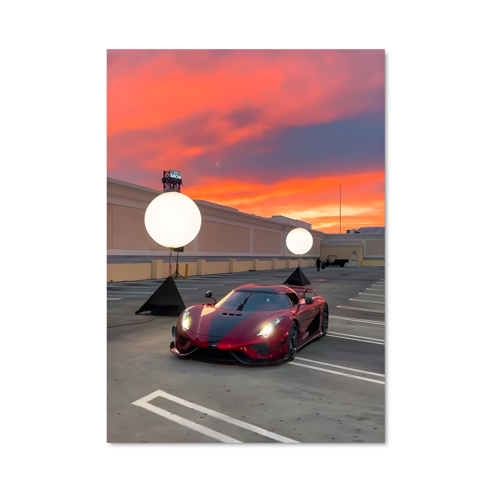 Poster passion de rouge