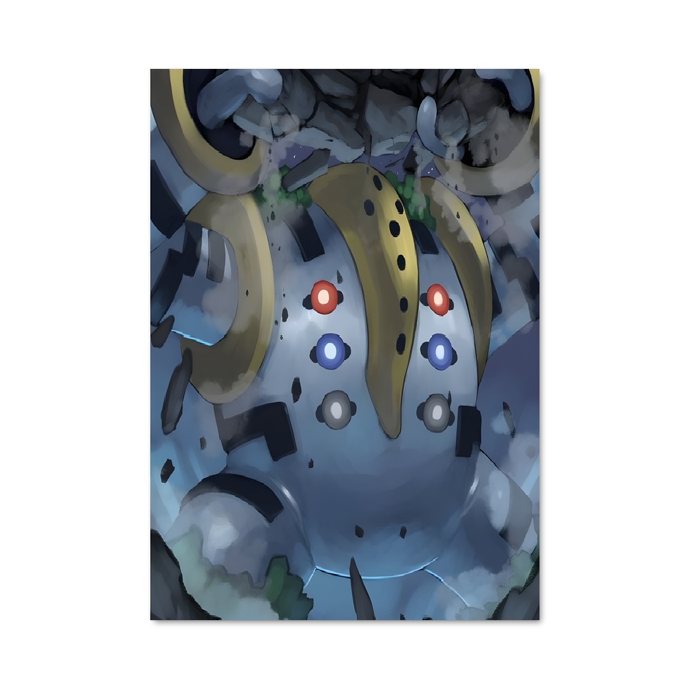 Poster Le Démon Cornu – affiche Pokemon
