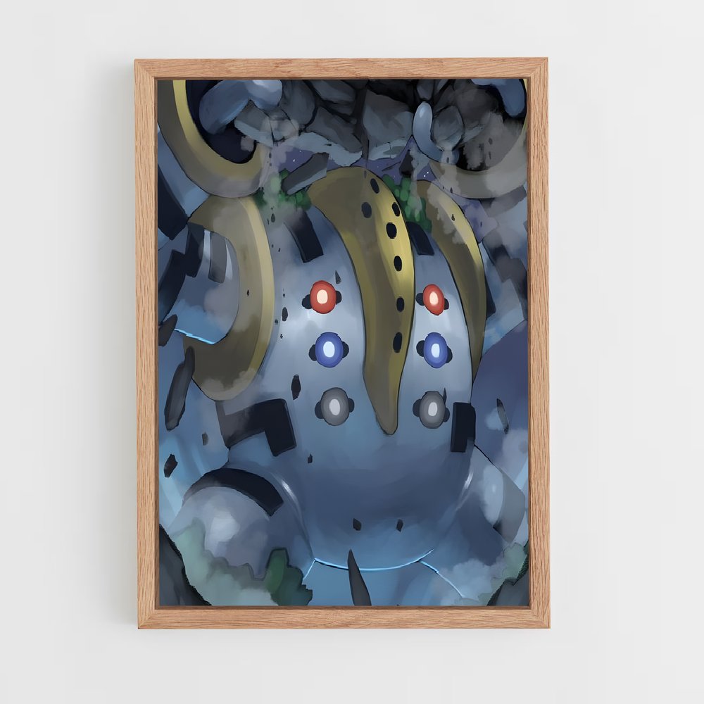 Poster Le Démon Cornu – affiche Pokemon (vue 4)
