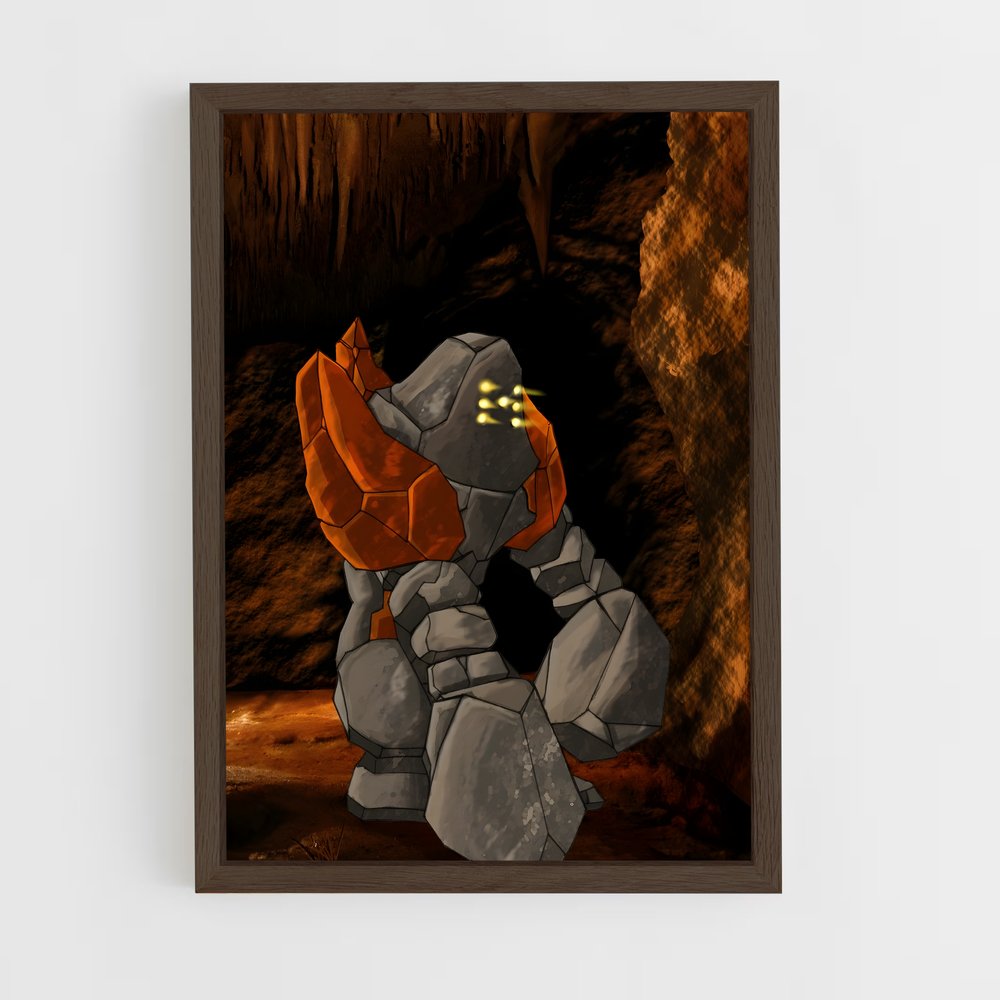 Poster Regirock: Gardien des Profondeurs – affiche Pokemon (vue 5)