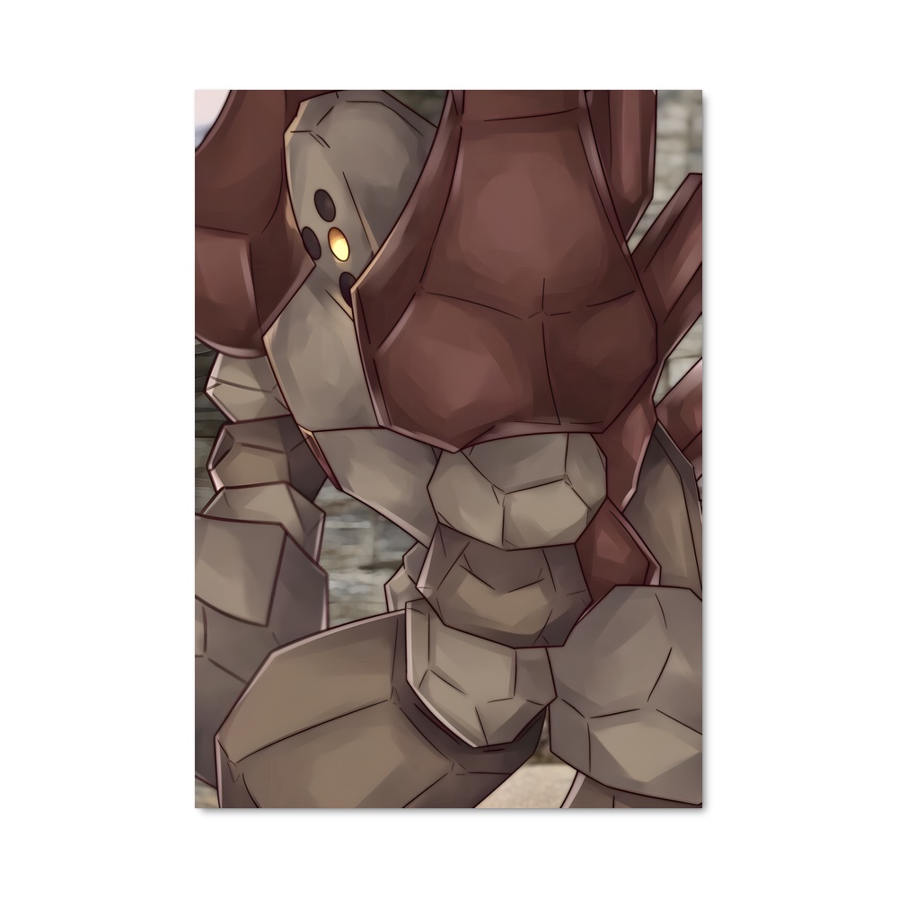 Poster Tête Enchantée – affiche Pokemon