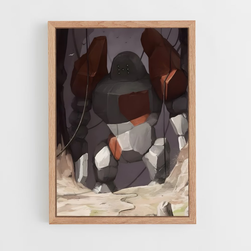 Poster Géant de la Caverne – affiche Pokemon (vue 4)