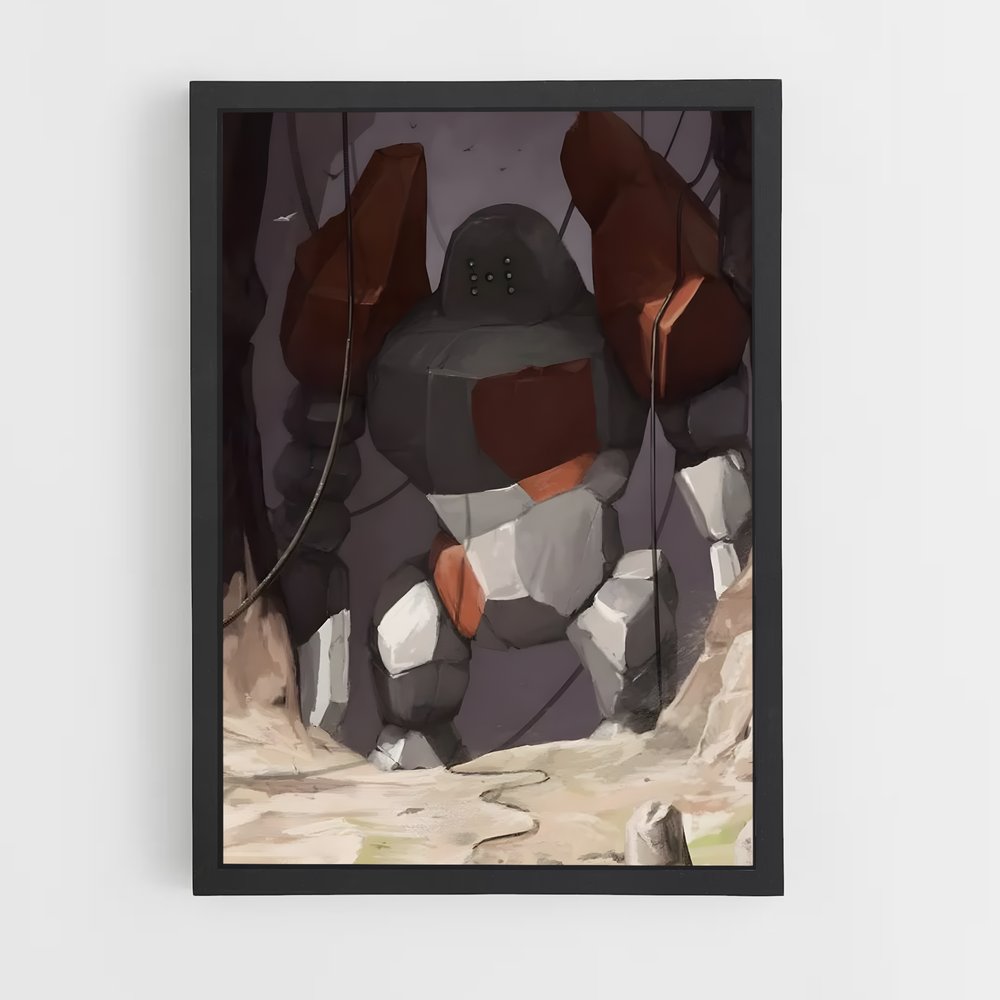 Poster Géant de la Caverne – affiche Pokemon (vue 2)