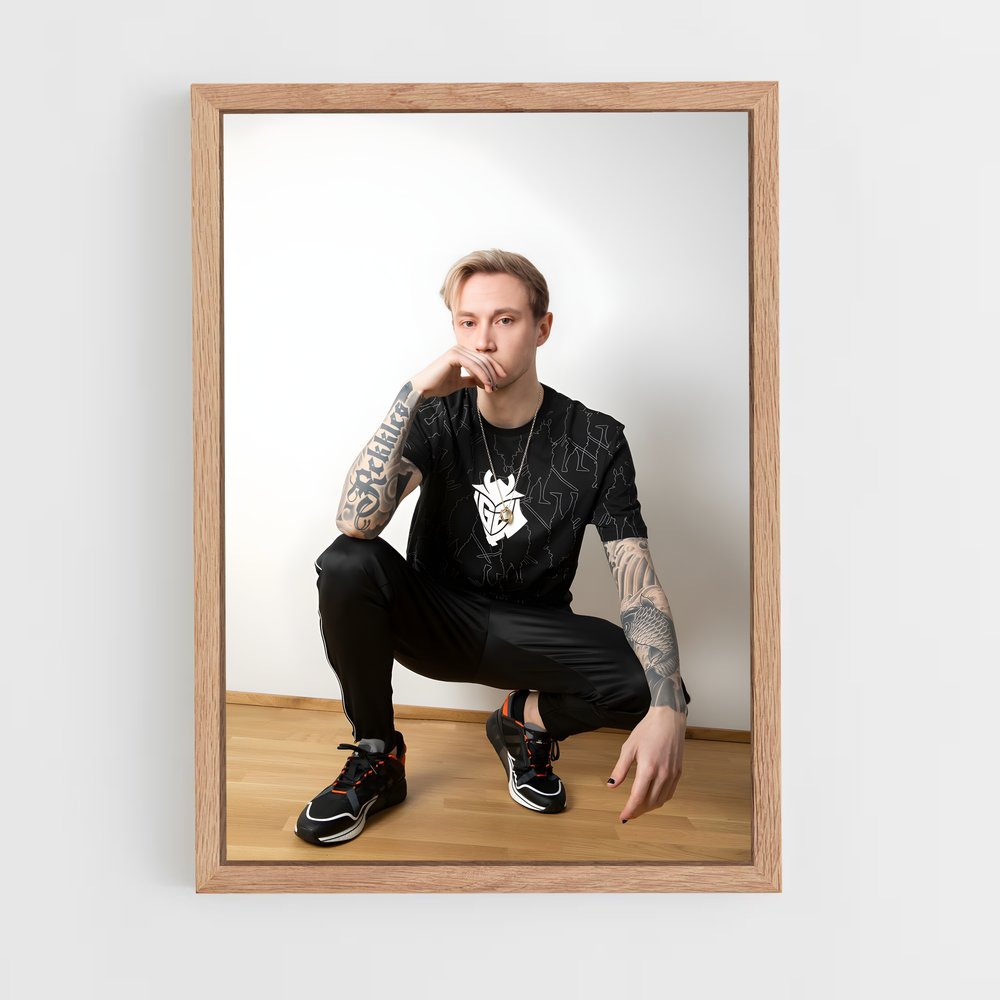 Poster Rekkles esprit – affiche Esports (vue 4)