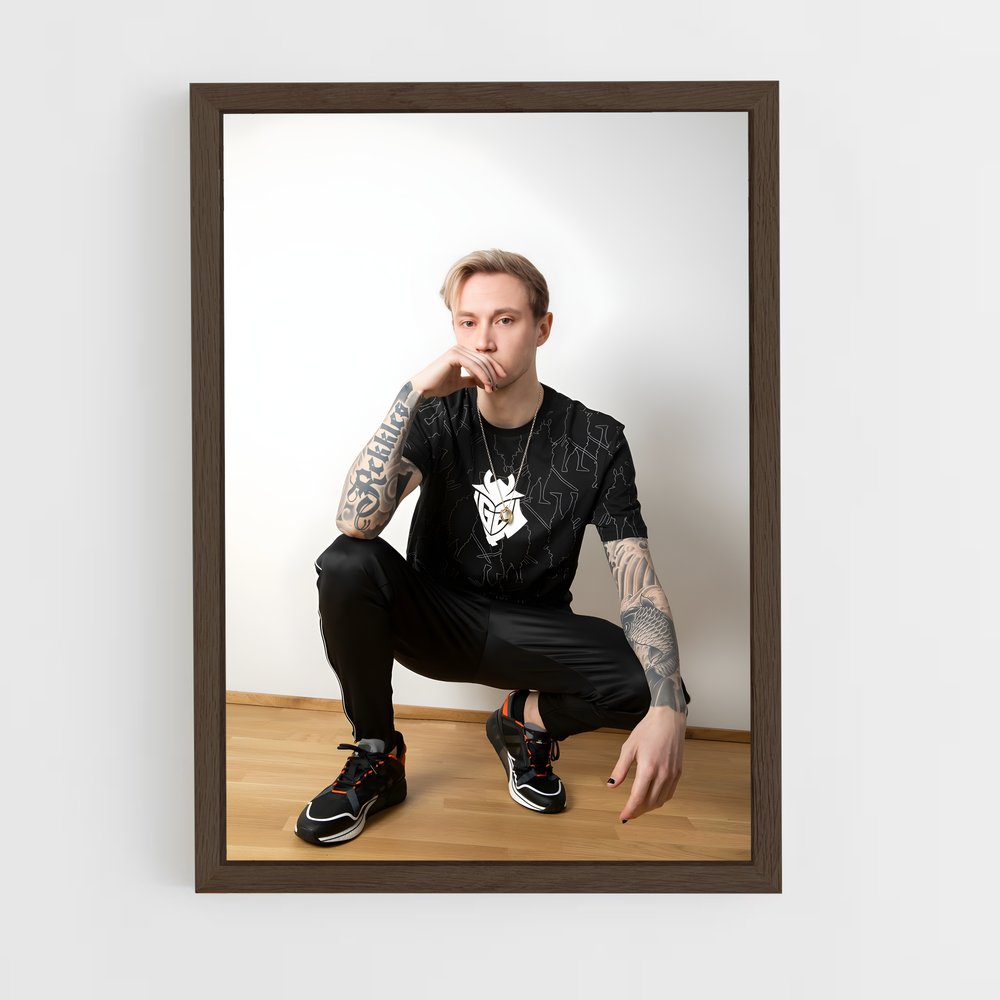 Poster Rekkles esprit – affiche Esports (vue 5)