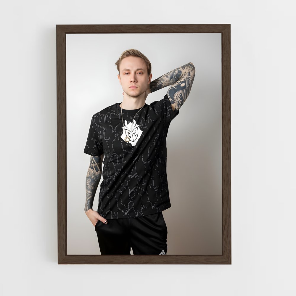 Poster Rekkles Homme – affiche Esports (vue 5)