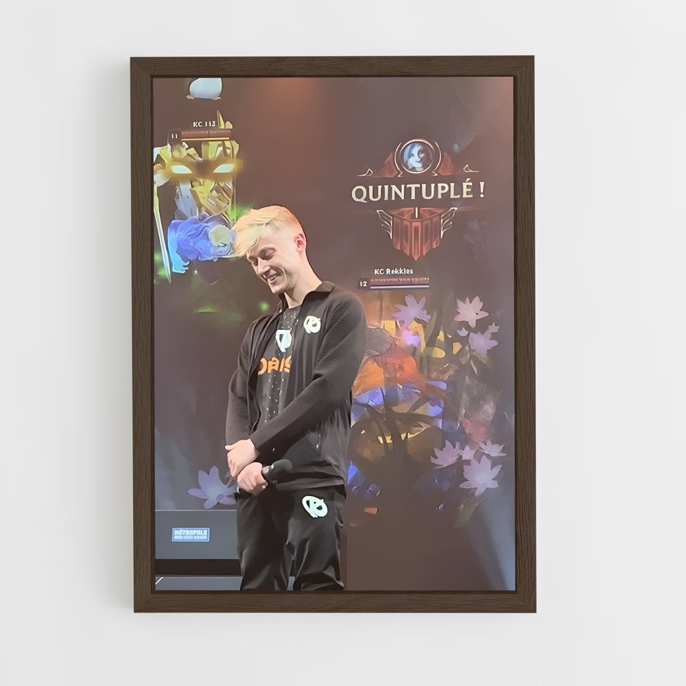 Poster Rekkles scène – affiche Esports (vue 5)