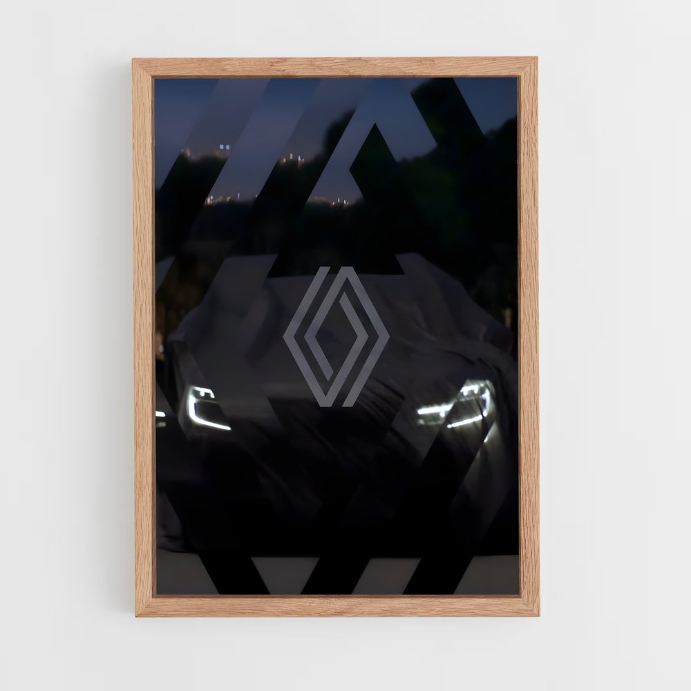 Poster Diamant sur la Route – affiche Renault (vue 4)